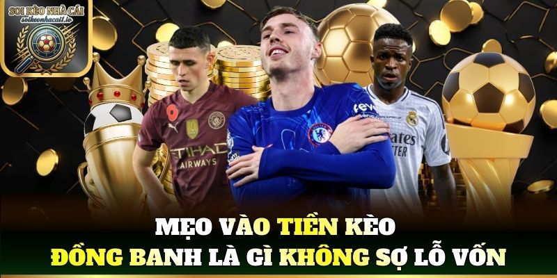 Mẹo vào tiền kèo đồng banh là gì không sợ lỗ vốn